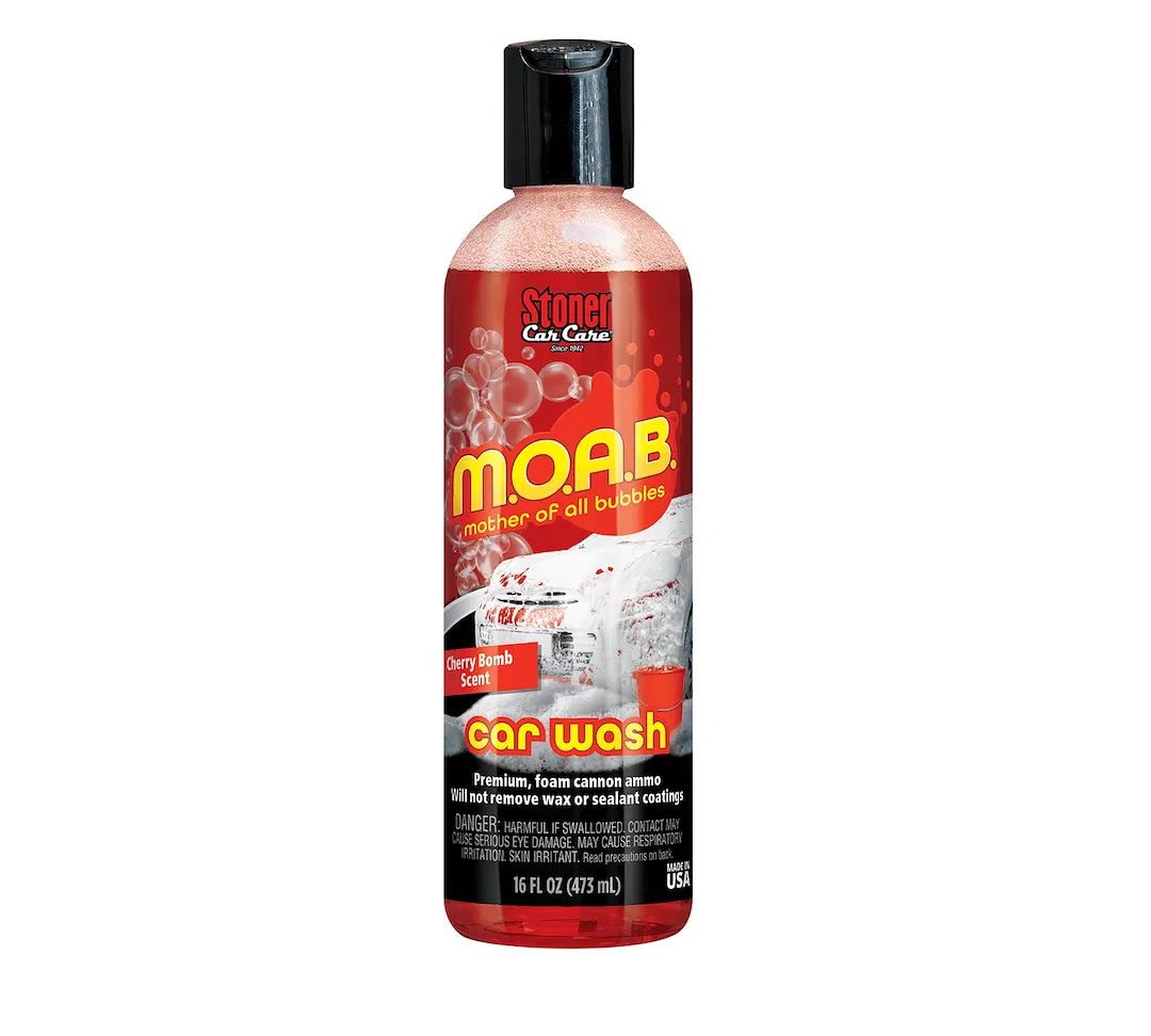 91602 – STONER Car Wash, Liquid One 16 Ounce Bottle With Cherry Bomb Fragrance